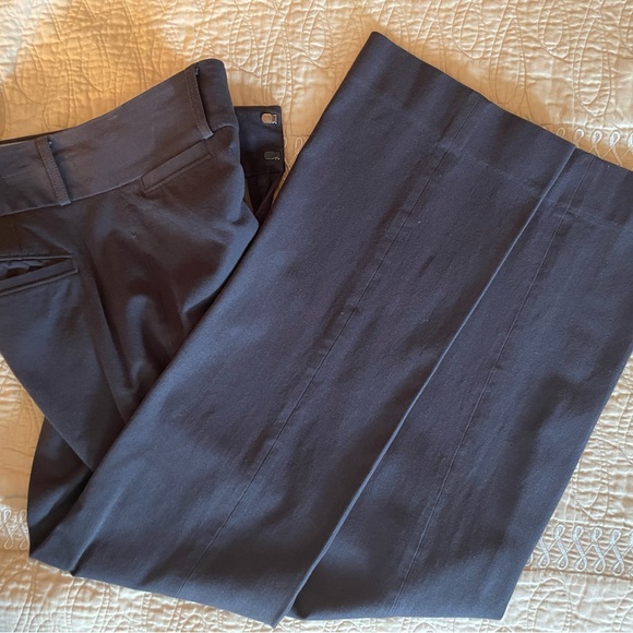 Banana Republic Grey/brown stretchy trousers  sit low in the waist. So Comfy. - Picture 2 of 5